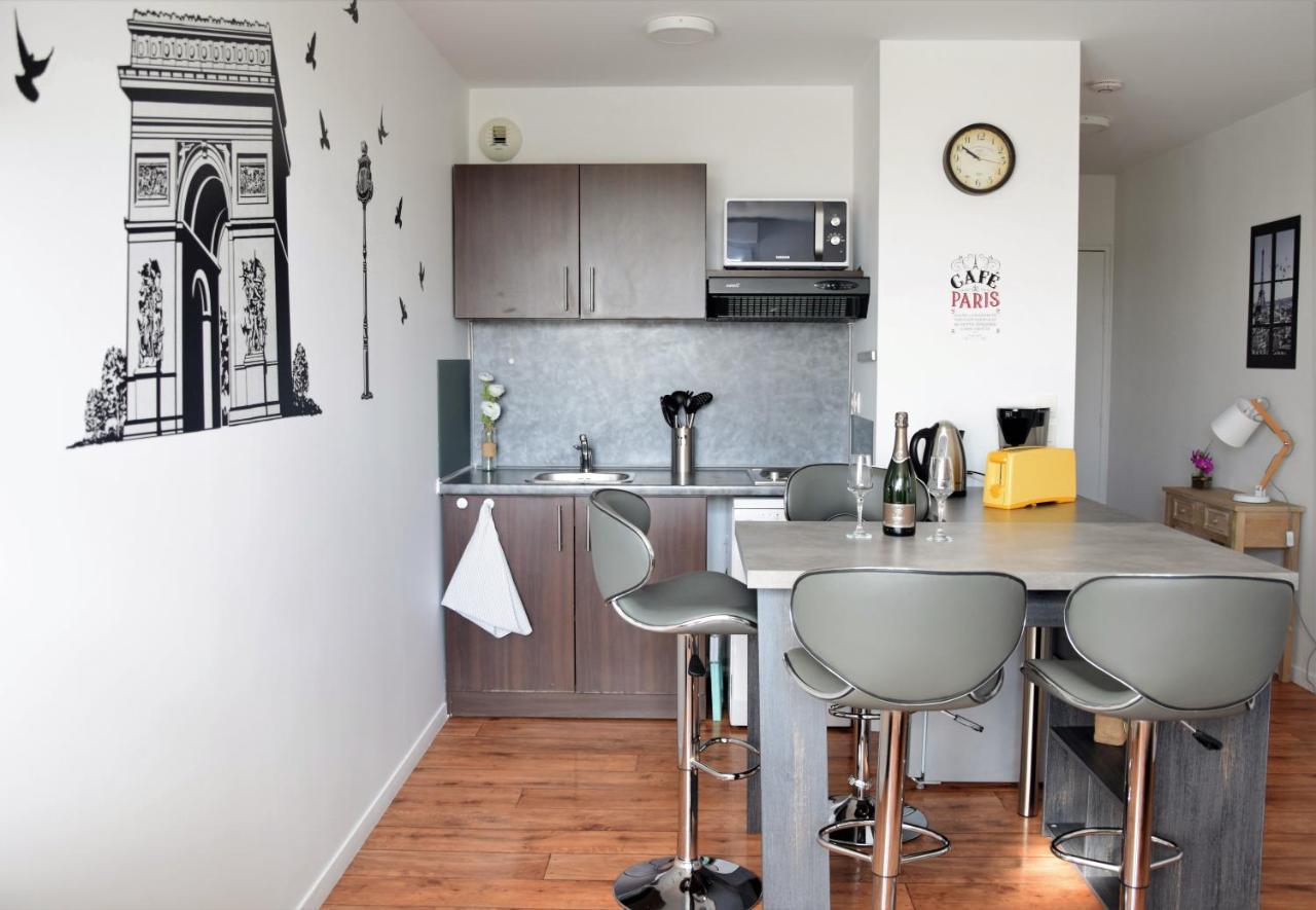 Appartement Studio Confort Paris à Montévrain Extérieur photo